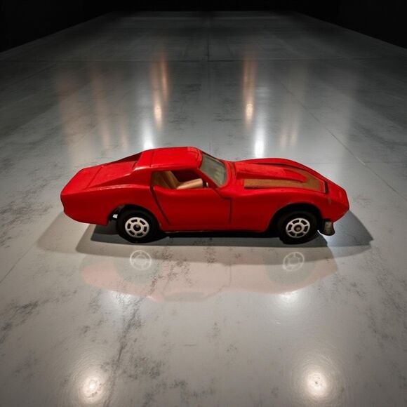 Vintage YatMing Red Corvette Stingray diecast Chevrolet #1065 - Picture 2 of 4